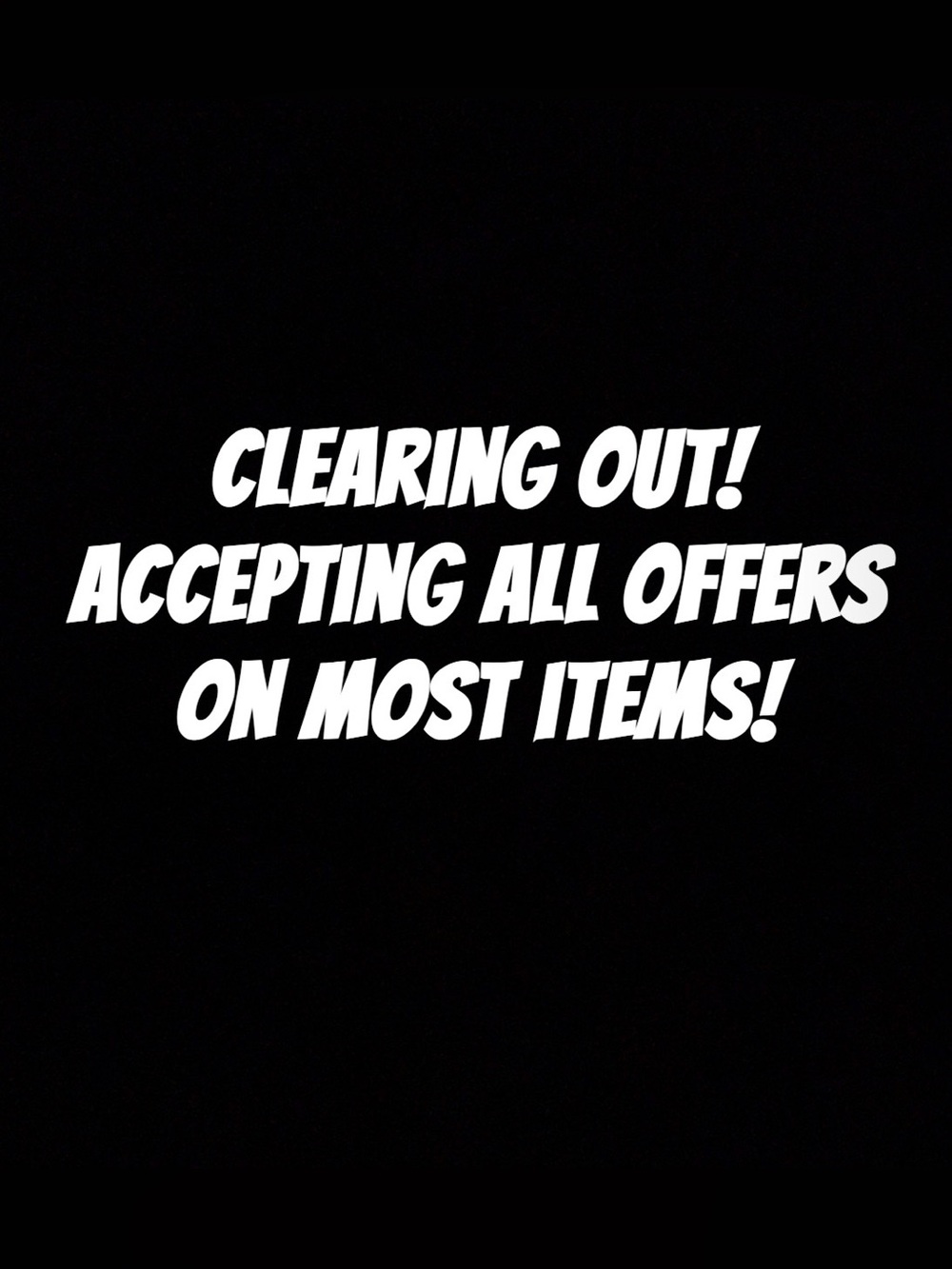 Clear out-send offers